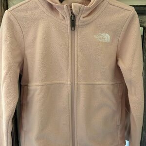 The North Face Kids Light Pink Fleece Hoodie